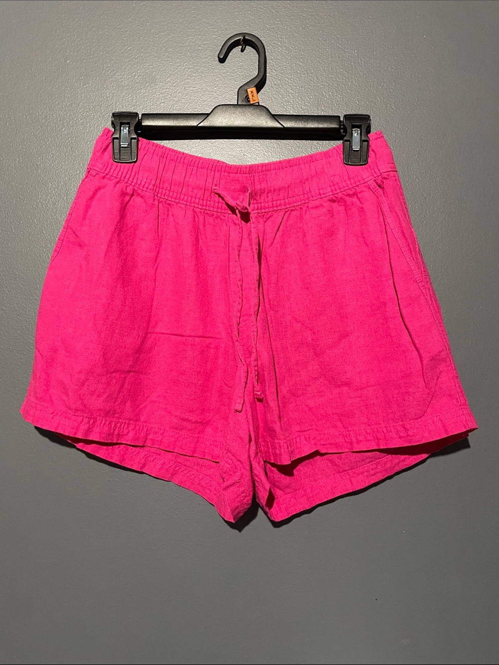 GAP linen pink Drawstring Shorts